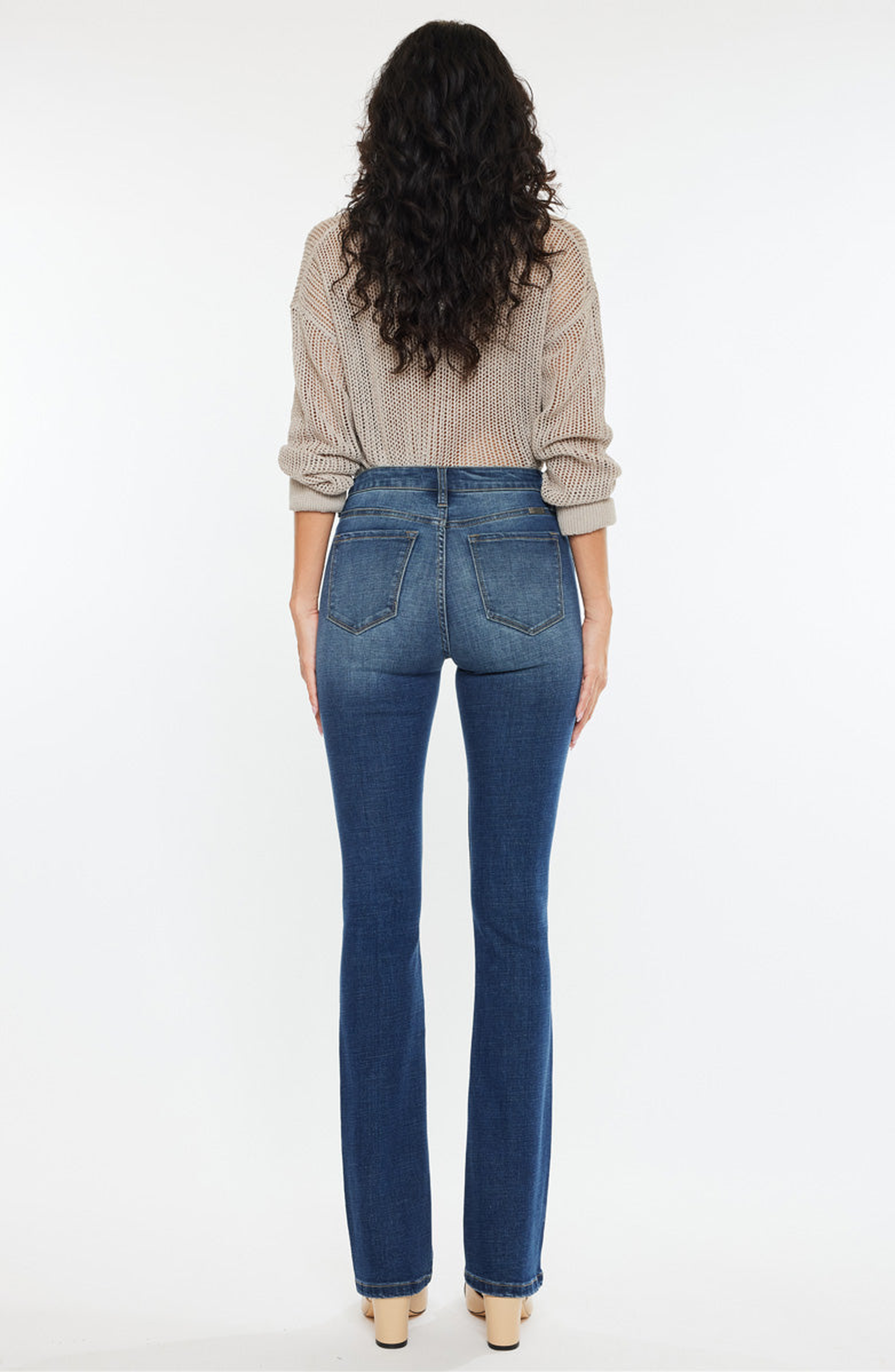Hope Essentials High Rise Skinny Bootcut Jeans - image 2