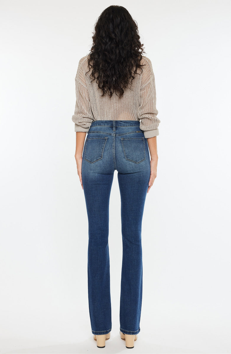 KanCan Hope Essentials High Rise Skinny Bootcut Jeans, Alternate, color, Medium Wash
