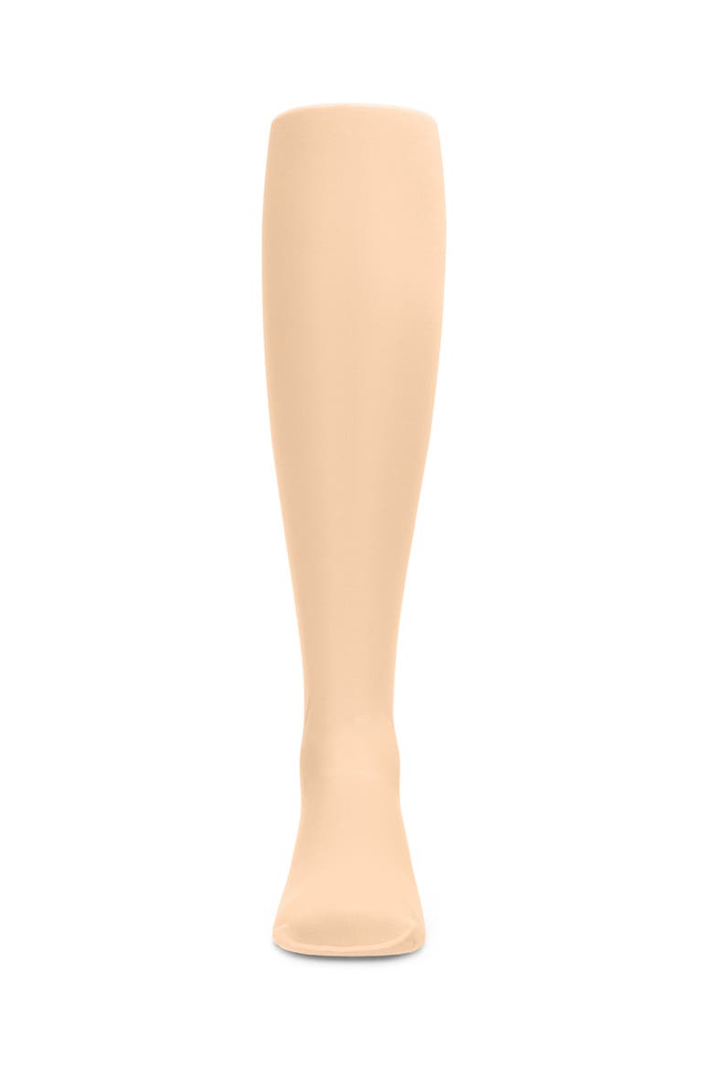 Basic Silky-Sheer 18 Denier Nylon-Blend Tights, Alternate, color, Nude
