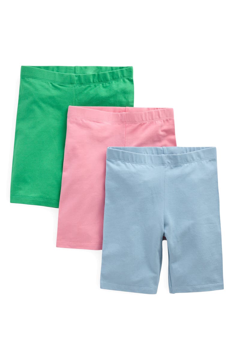 Mini Boden Kids' Assorted 3-Pack Cotton Bike Shorts, Main, color, 