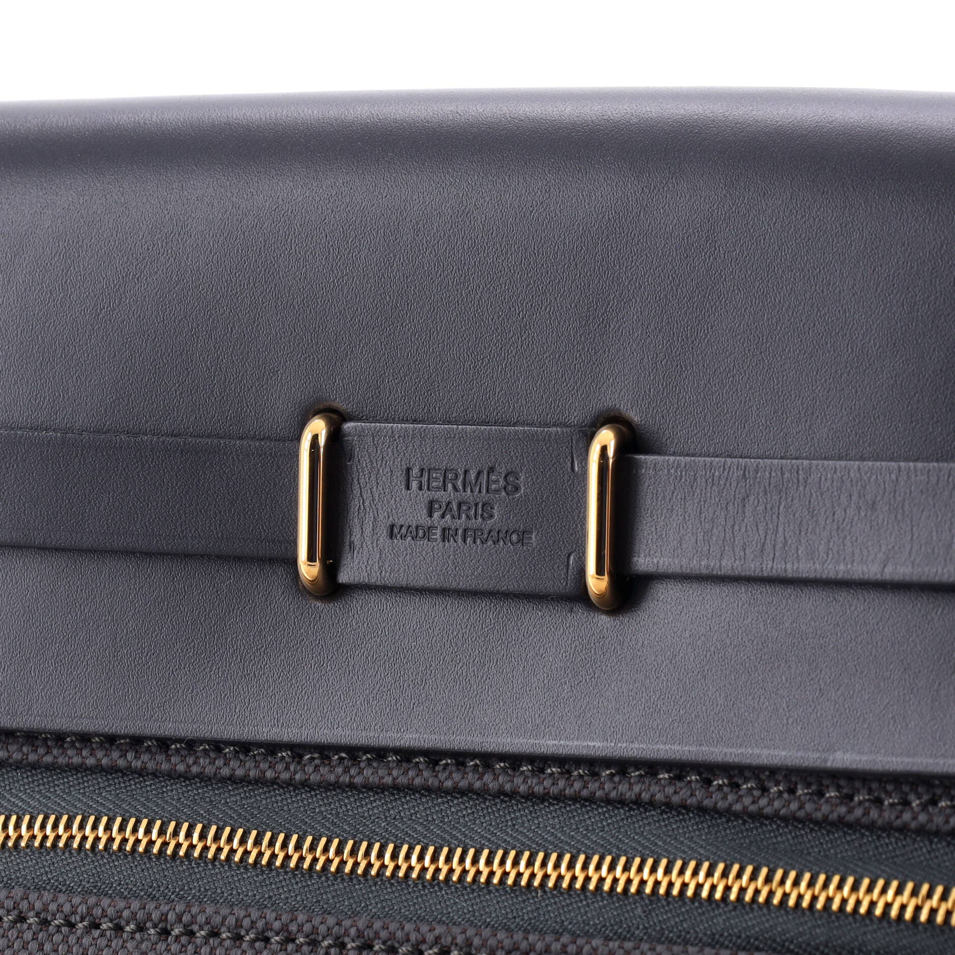 81034712 Herbag Zip Toile and Leather 20, Alternate, color, 