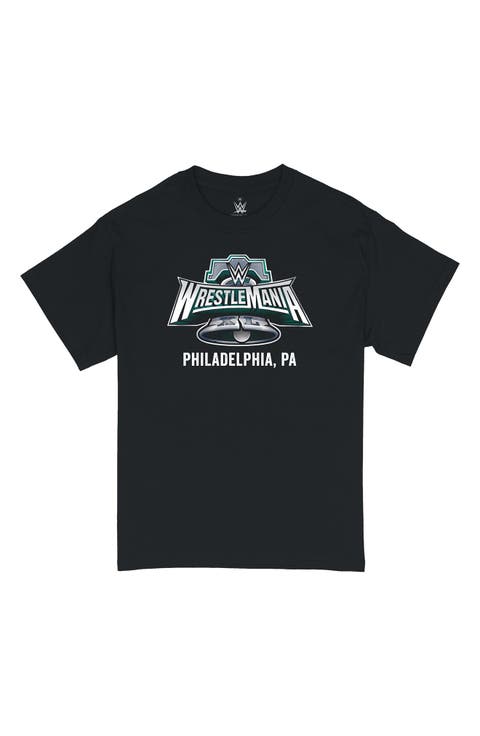 WWE Wrestlemania Logo Graphic T-Shirt