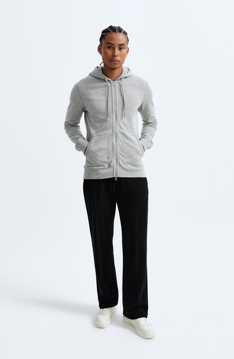 Reigning Champ Zip Hoodie, Alternate, color, Heather Grey