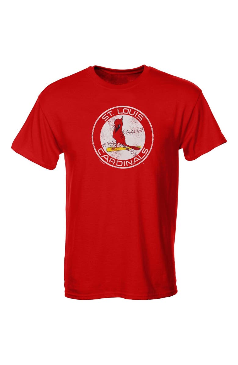 SOFT AS A GRAPE St. Louis Cardinals Youth Cooperstown T-Shirt - Red, Main, color,
