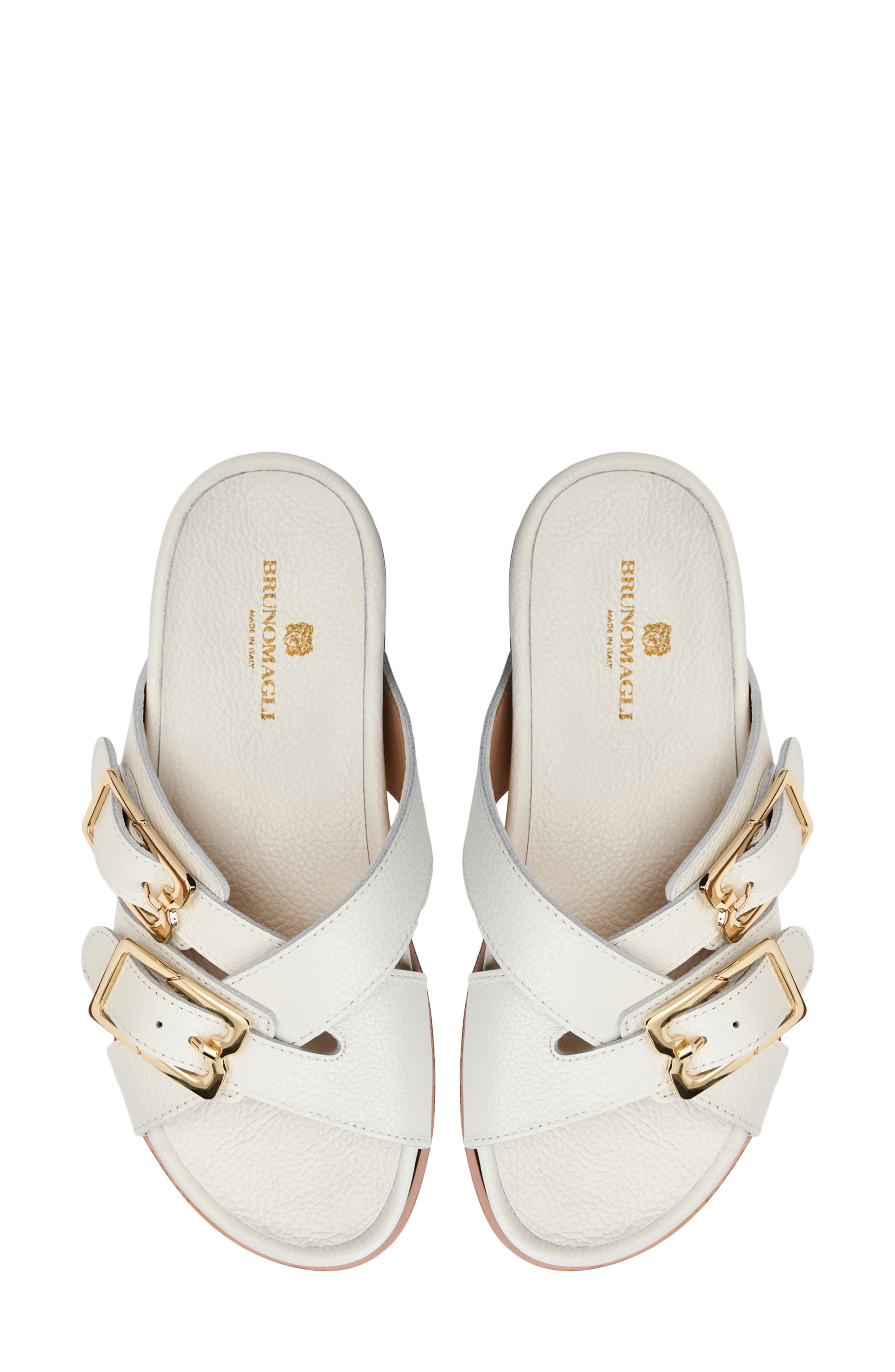 Genesis Slide Sandal, Alternate, color, BONE TUMBLED