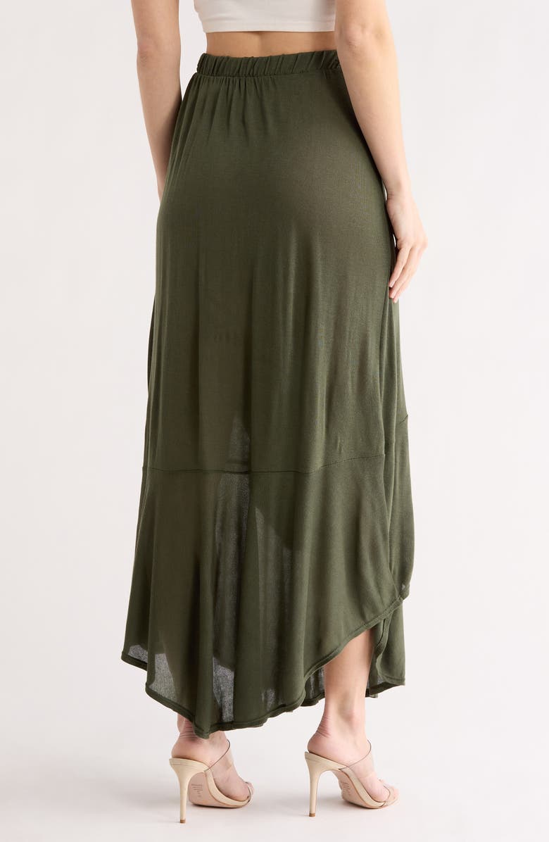 GO COUTURE Wrap Maxi Skirt, Alternate, color, Aventurine