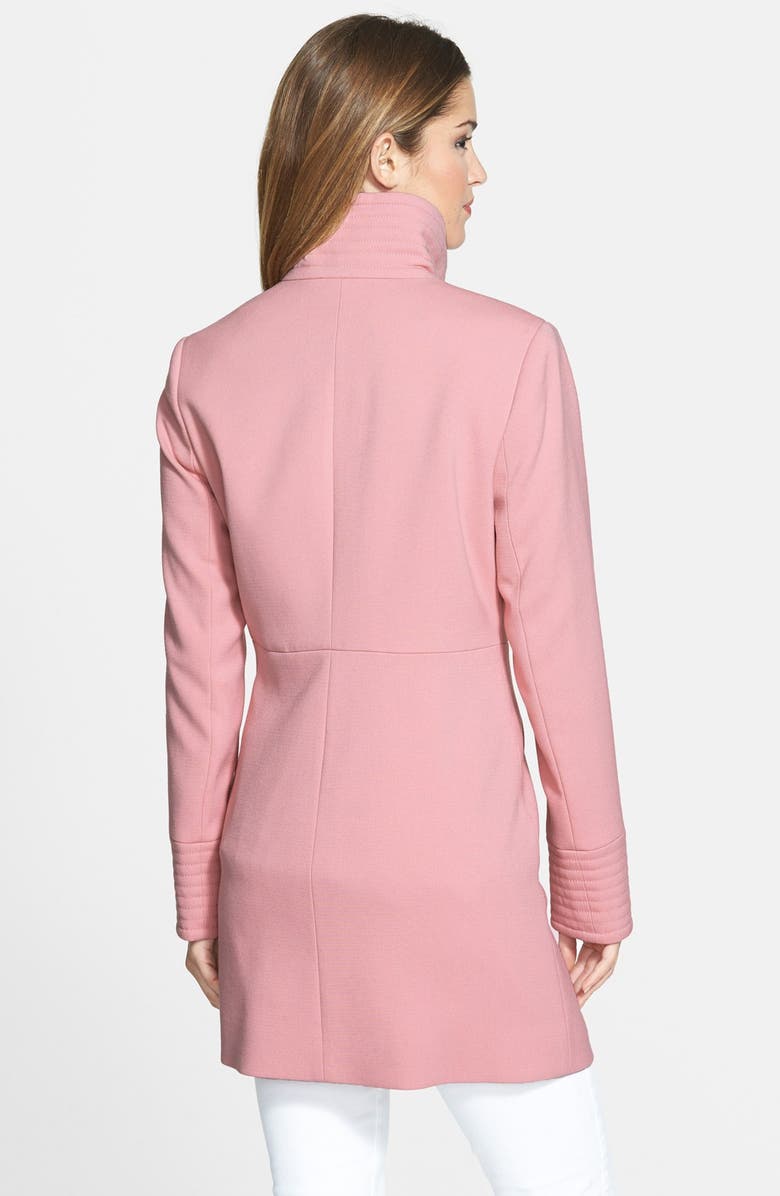 Kenneth Cole New York Stand Collar Front Snap Coat, Alternate, color, 