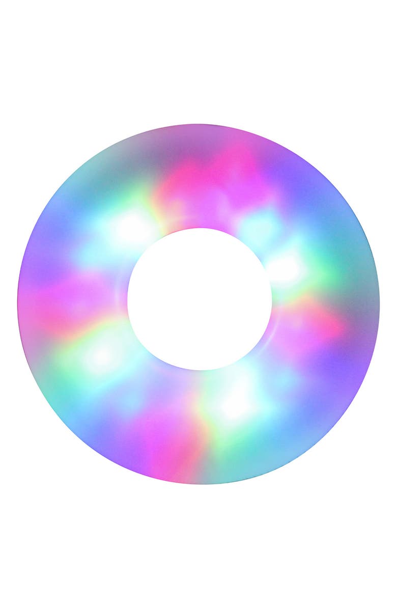 POOLCANDY Large LED Tube Pool Float, Main, color, Pink Multi