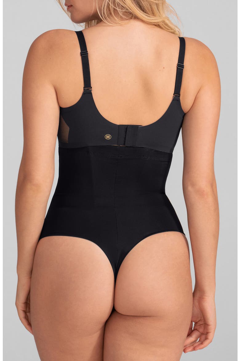 Superpower High Waist Shaper Thong, Alternate, color, RUNWAY