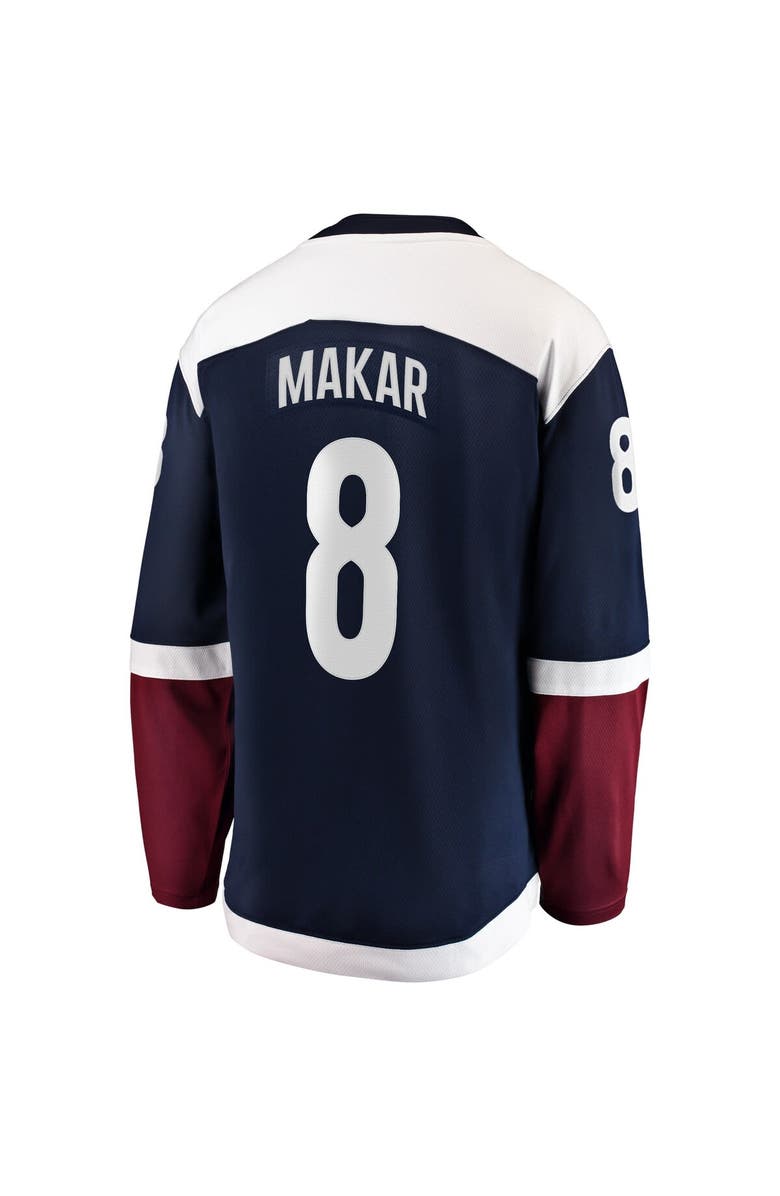 FANATICS Men's Fanatics Branded Cale Makar Navy Colorado Avalanche Alternate 2018/19 Premier Breakaway Player Jersey, Alternate, color, Navy
