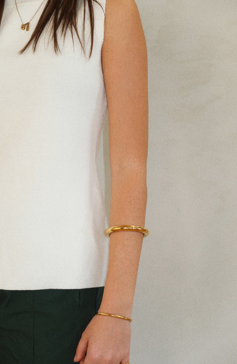 Joiana Jewelry Classic Slim Bangle, Alternate, color, Gold