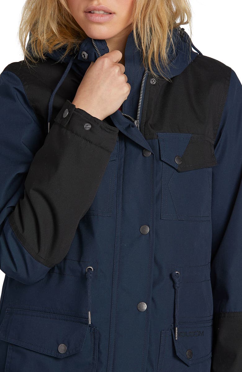 Volcom Venston 5K Water Resistant Hooded Parka, Alternate, color, 