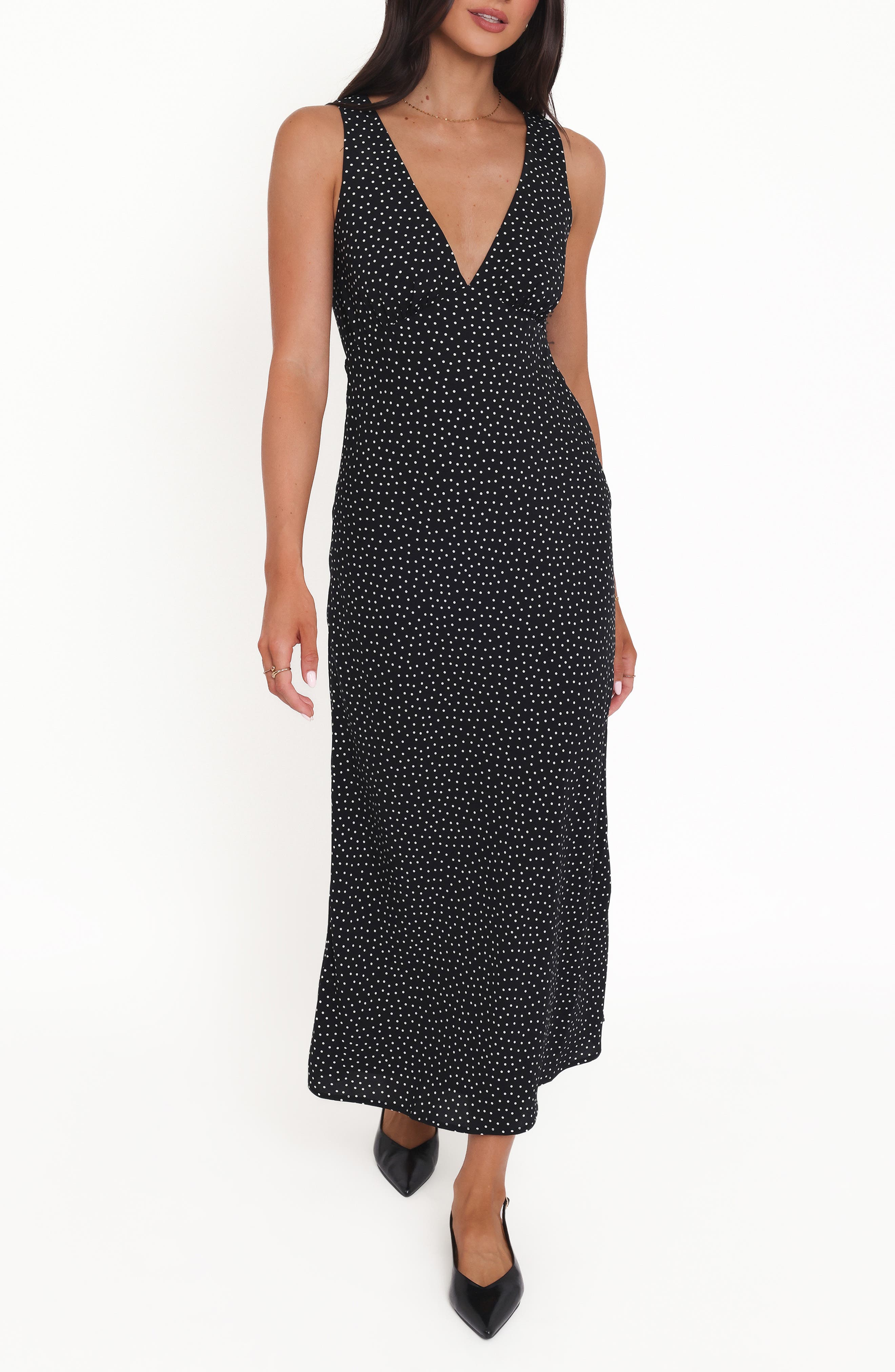 selected BLACK POLKA DOT