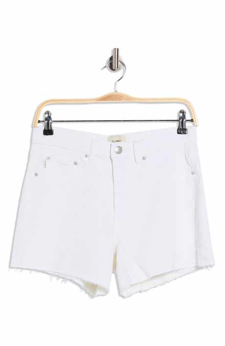 DL1961 Zoie Raw Hem Mid Rise Relaxed Denim Shorts
