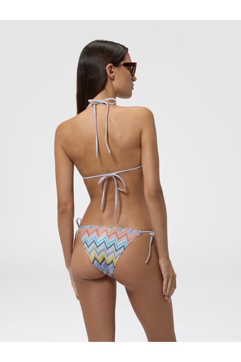 Classic Viscose Lamé Bikini, Alternate, color, Multicoloured