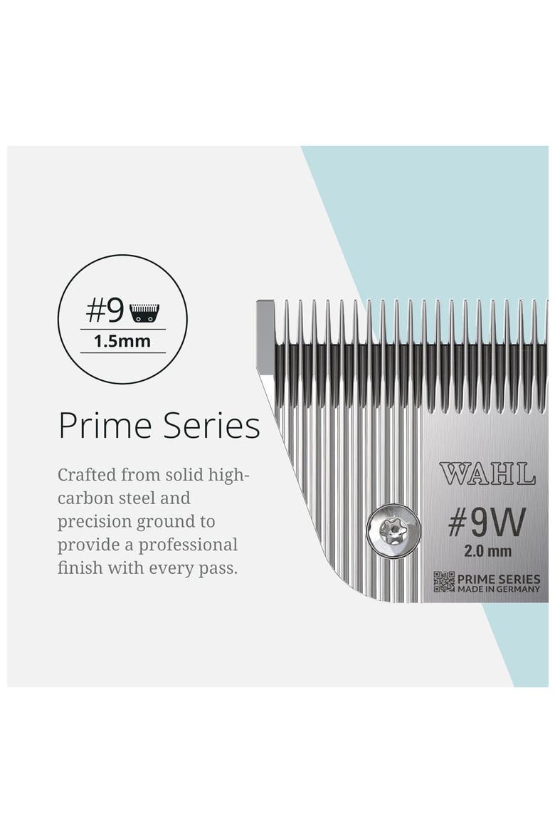 Fine tooth pet clipper blade 2.0 mm for horse, cat, and dog grooming, Alternate, color, Chrome