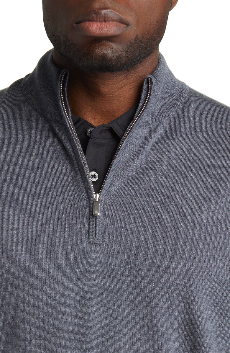 Peter Millar Autumn Crest Quarter Zip Vest, Alternate, color, 