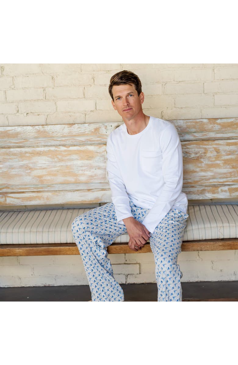 Lila and Hayes Brent Men's Hangout Pant, Alternate, color, Mallard Ducks