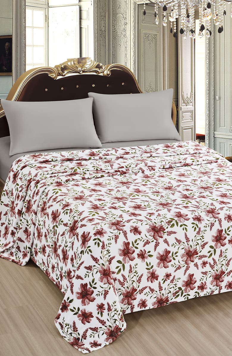 Luxury Home Ultrasoft Plush Throw Blanket, Alternate, color, Rayla