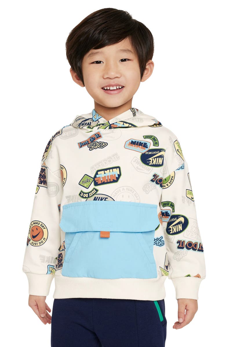 Nike Kids' Sportswear Soa French Terry Hoodie, Alternate, color, 