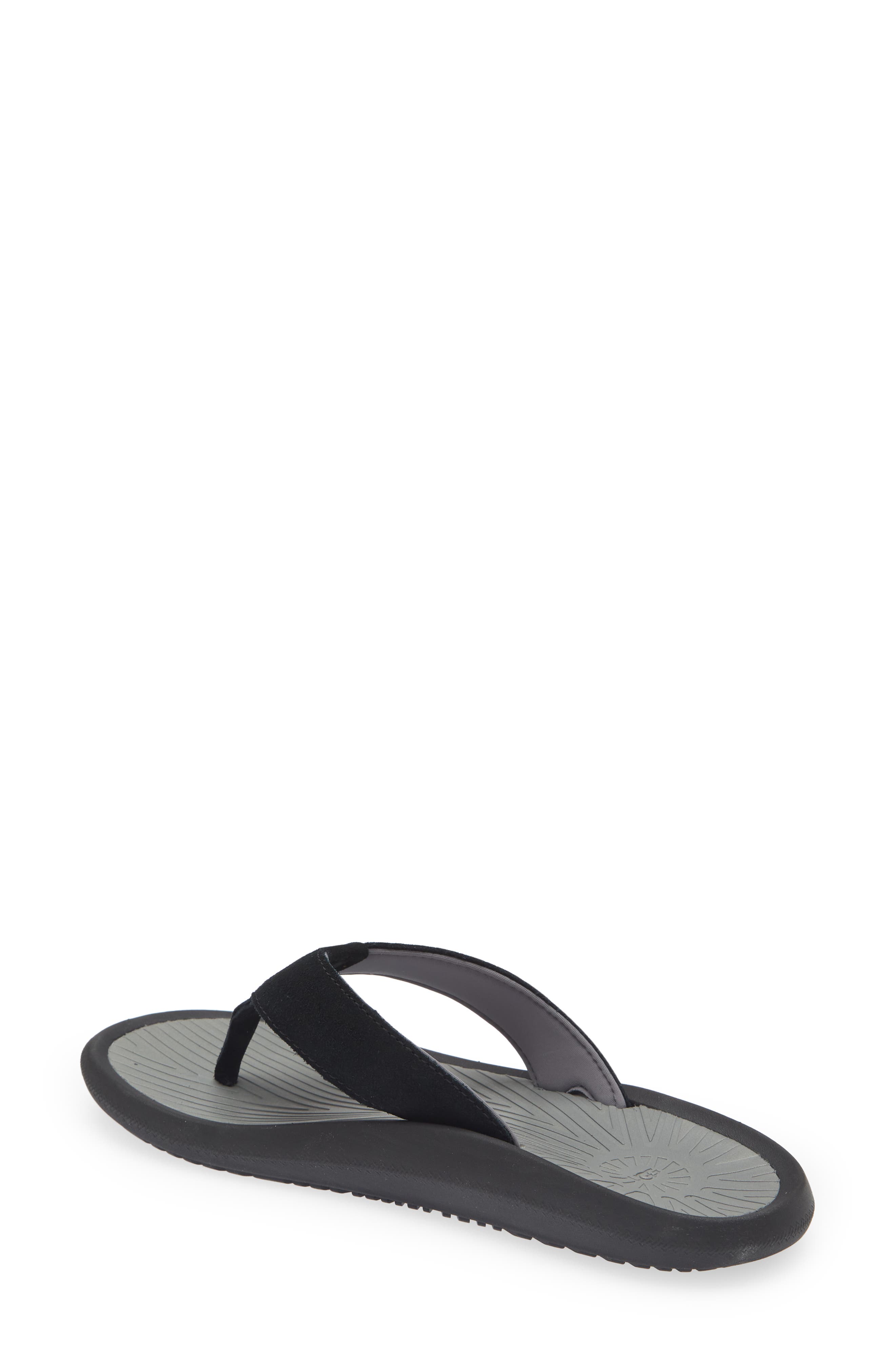 Brookside II Flip Flop, Alternate, color, BLACK