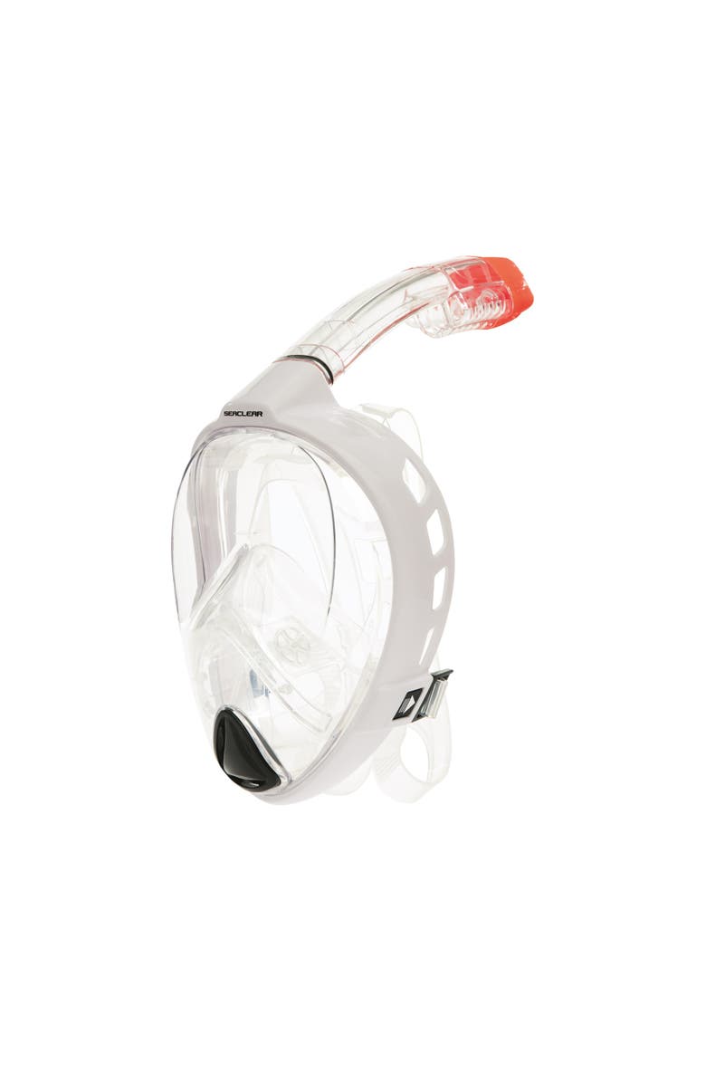 Hydro-Swim Seaclear Vista Snorkeling Mask, White, Main, color, White