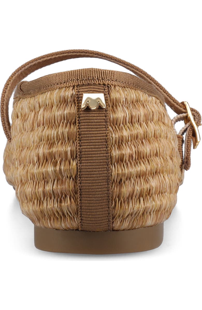 Birdies The Hummingbird Mary Jane, Alternate, color, Tan Raffia