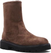 Aquatalia Eloise Genuine Shearling Lined Weatherproof Bootie