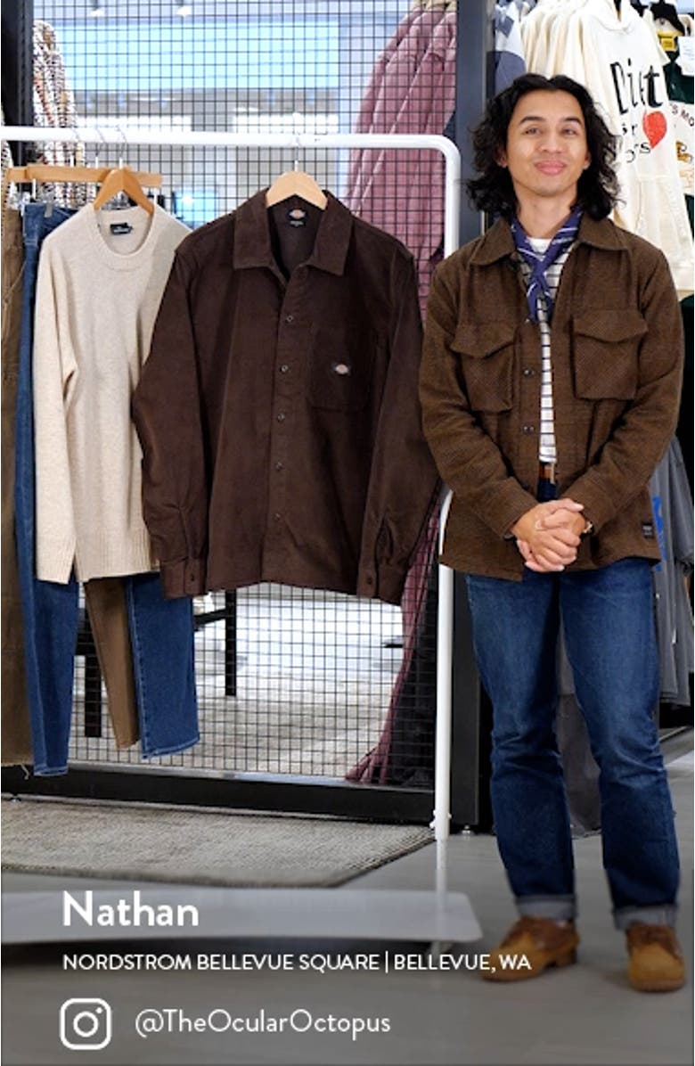 Corduroy Button-Up Shirt, sales video thumbnail