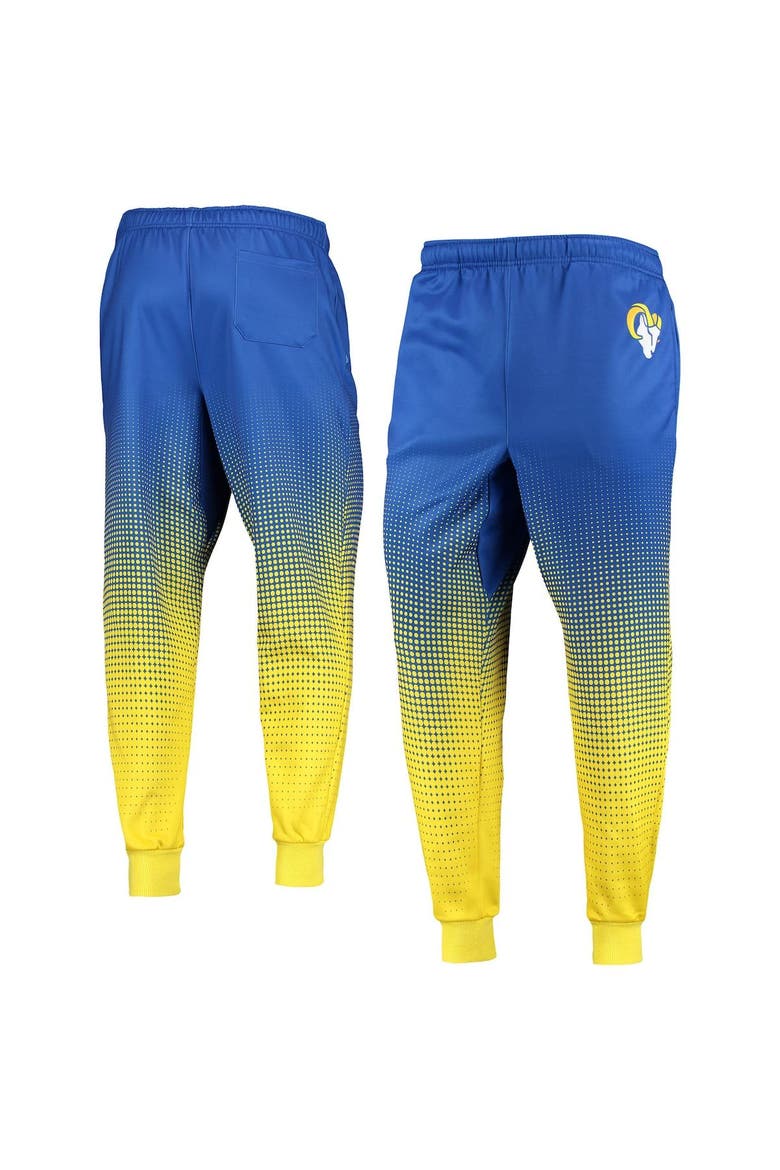 Men's FOCO Royal Los Angeles Rams Gradient Jogger Pants, Main, color, Royal