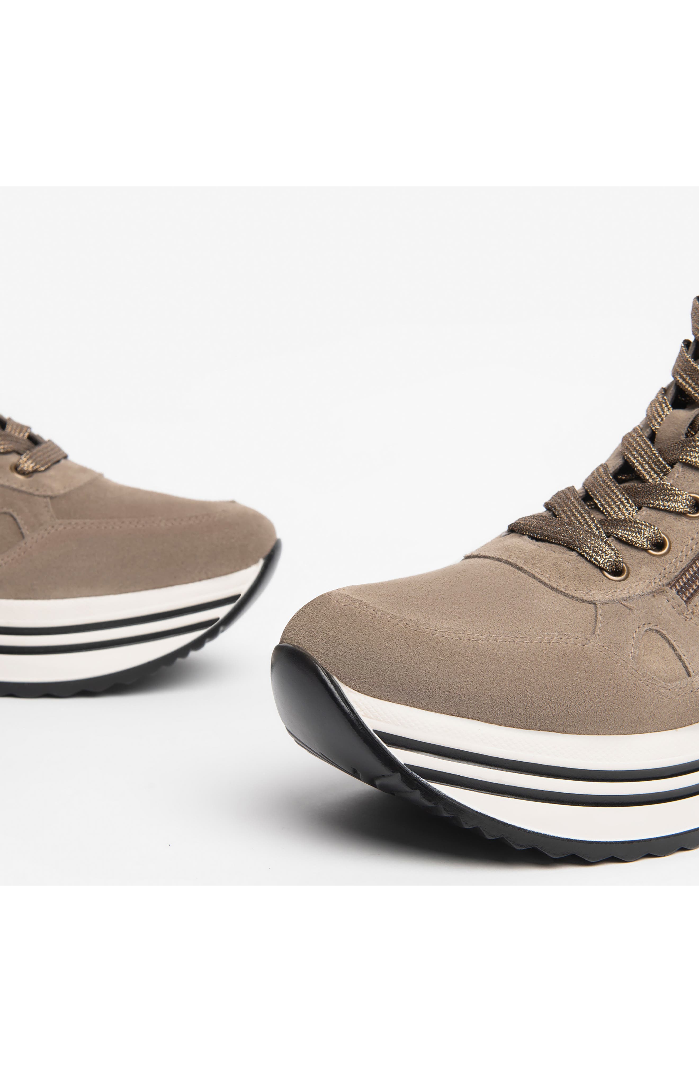 NeroGiardini High Top Platform Sneaker, Alternate, color, 