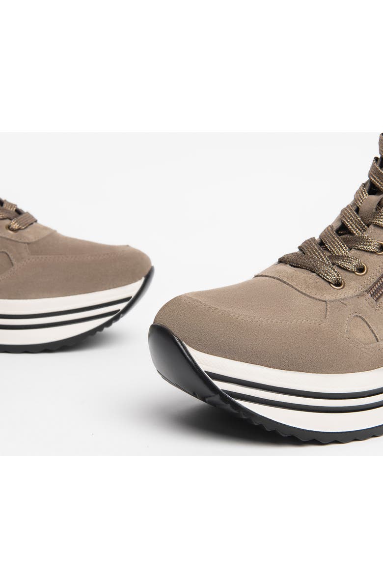 NeroGiardini High Top Platform Sneaker, Alternate, color,