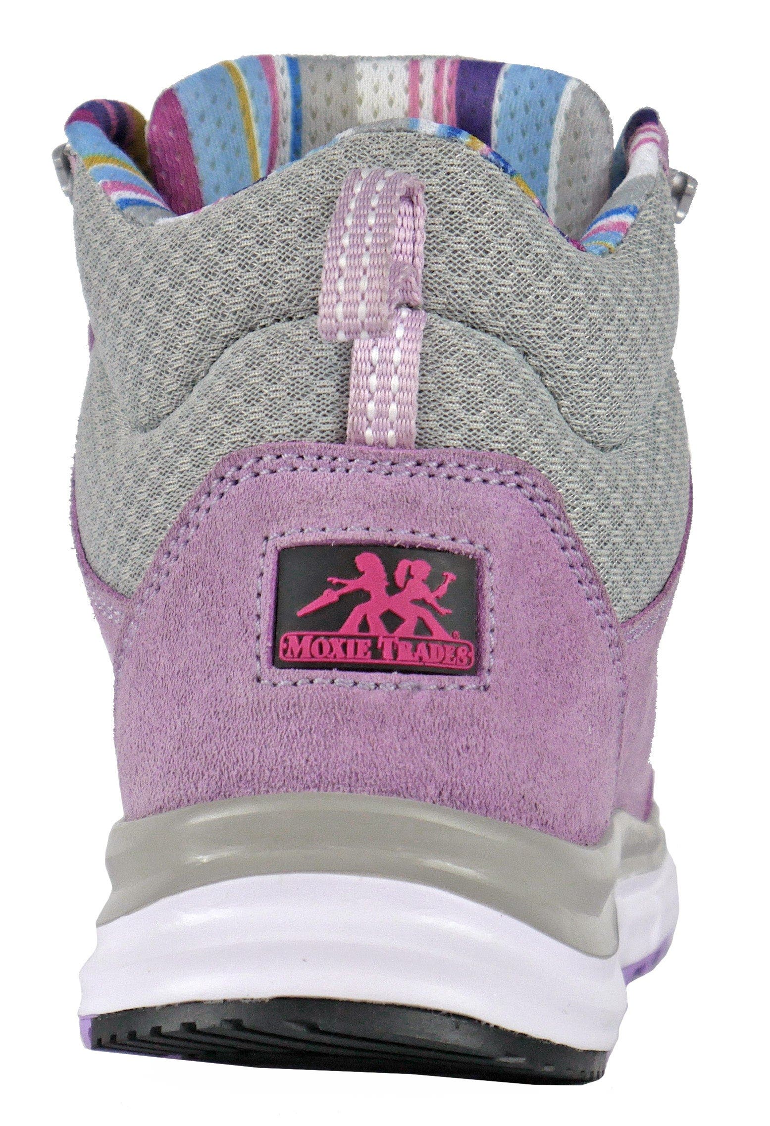 Moxie Trades Moxie Trisha Womens Composite Toe Work Shoe Purple, Alternate, color, Purple