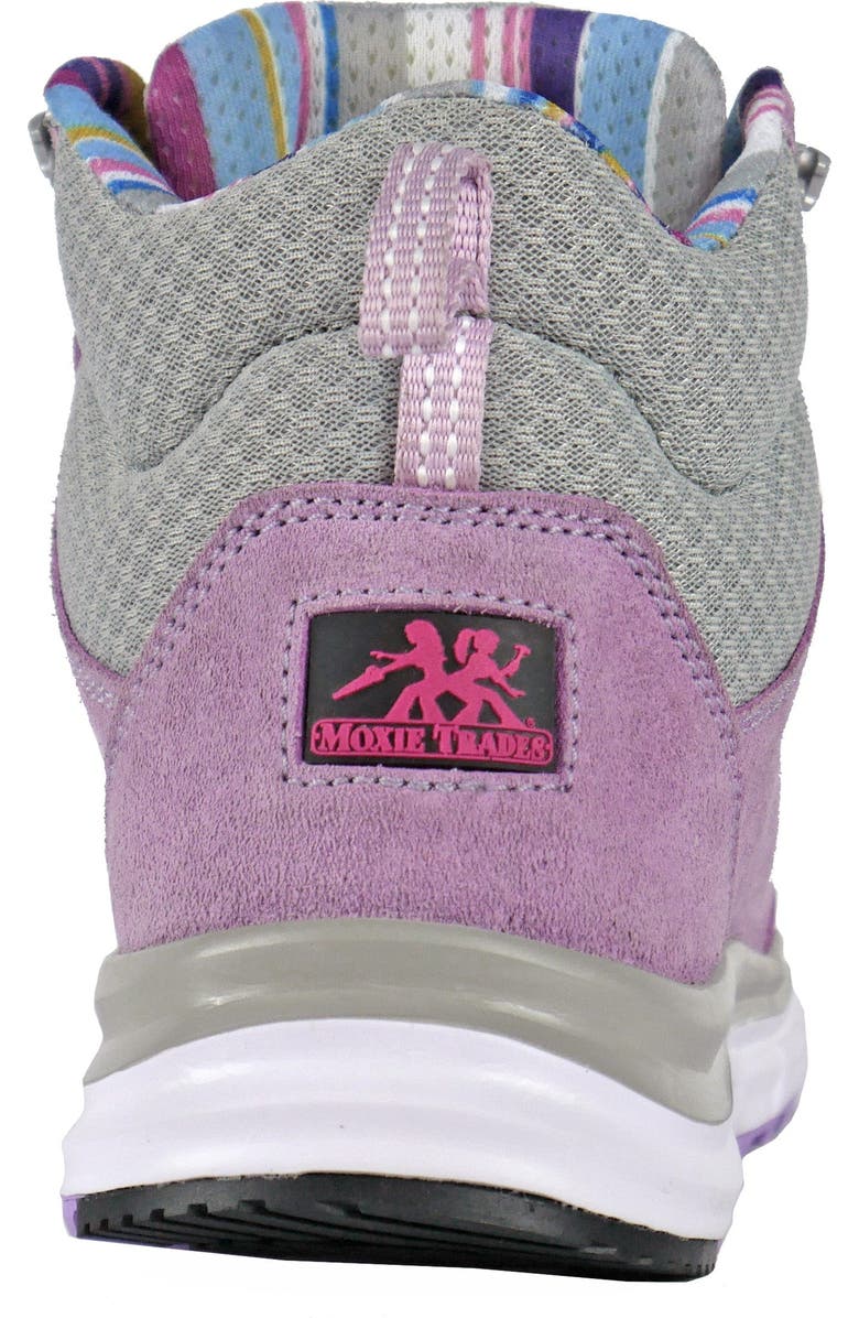Moxie Trades Moxie Trisha Womens Composite Toe Work Shoe Purple, Alternate, color, Purple