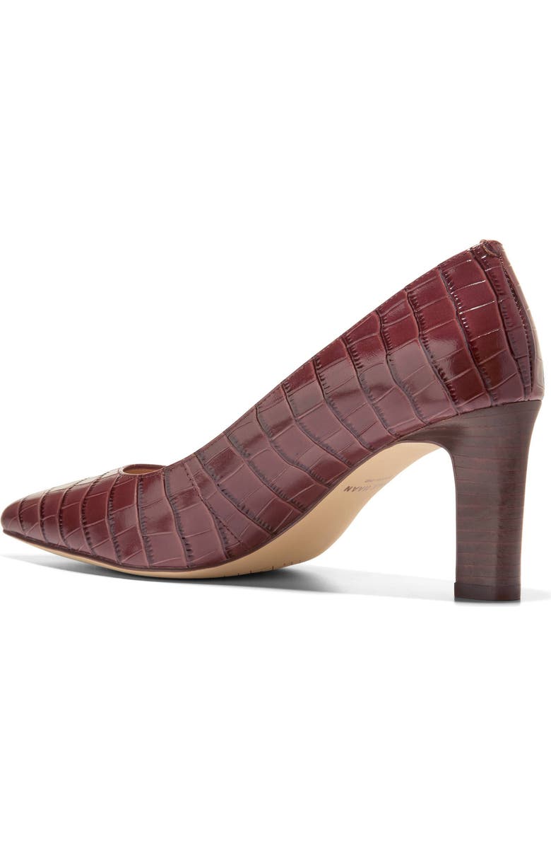 Cole Haan Mylah Snakeskin Embossed Pump, Alternate, color,