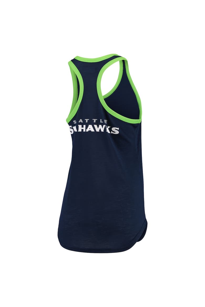 Women's G-III 4Her by Carl Banks College Navy Seattle Seahawks Tater Tank Top, Alternate, color, Navy