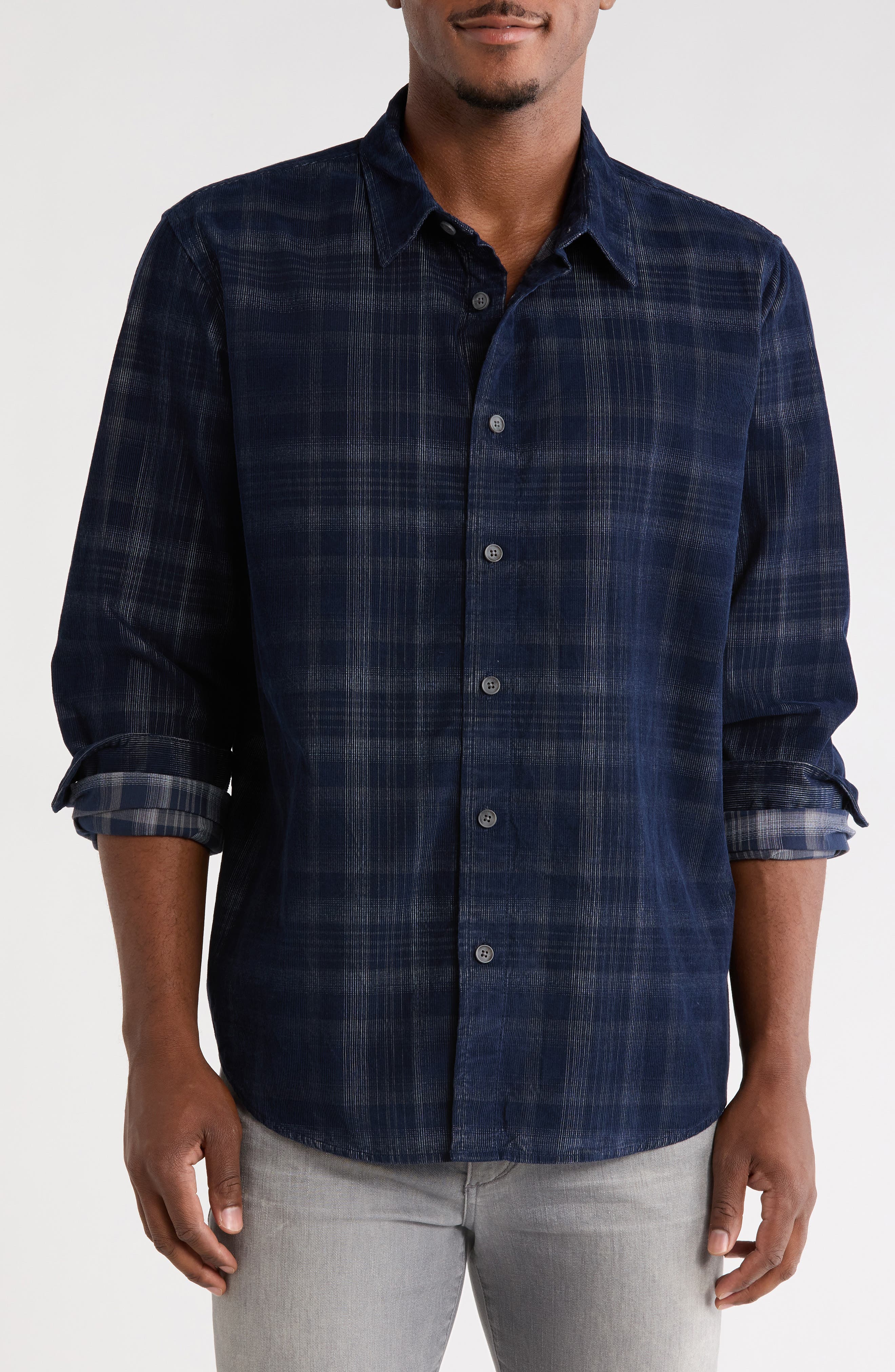 selected NAVY RICO PLAID