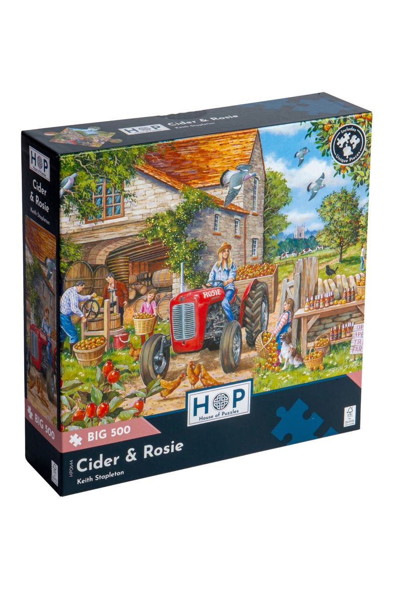 Cider Rosie Big 500-Piece Jigsaw Puzzle, Main, color, NONE