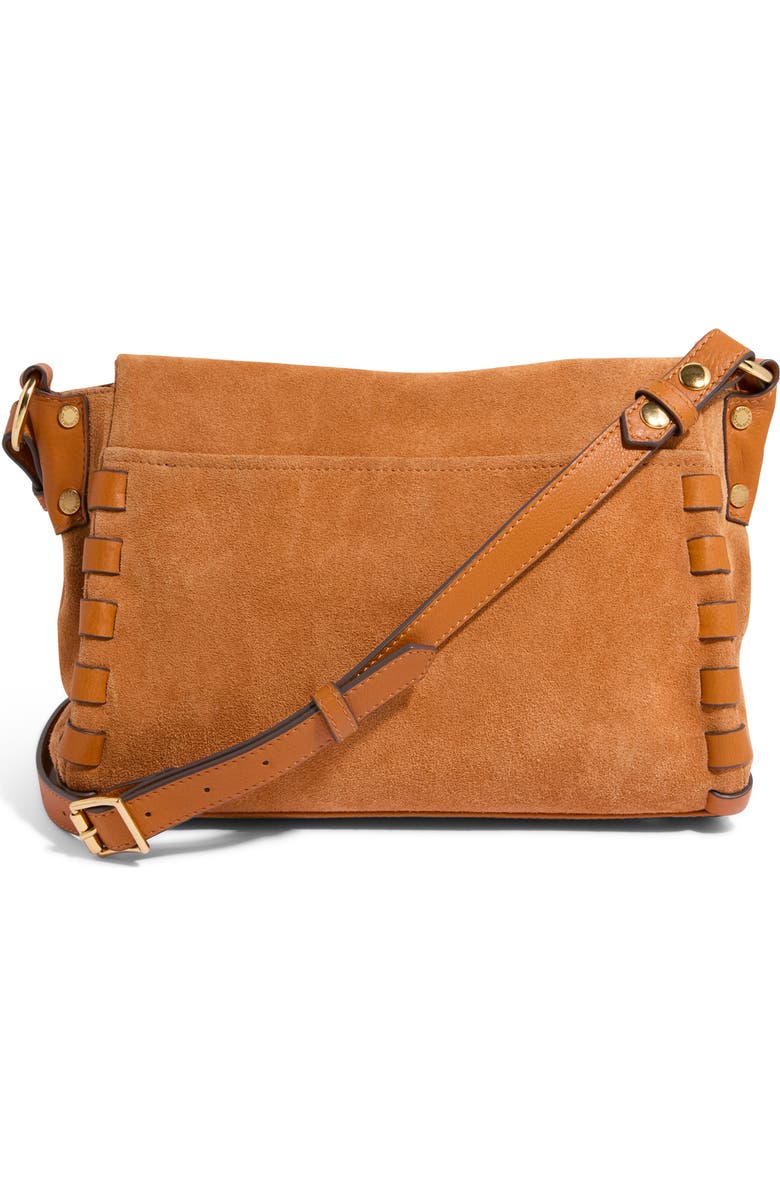 AIMEE Zen Convertible Crossbody, Alternate, color, Rustic Caramel Suede