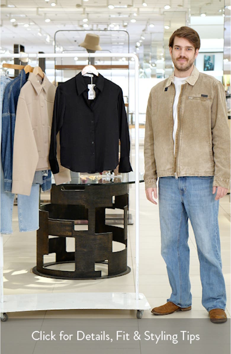 Satin Button-Up Shirt, sales video thumbnail