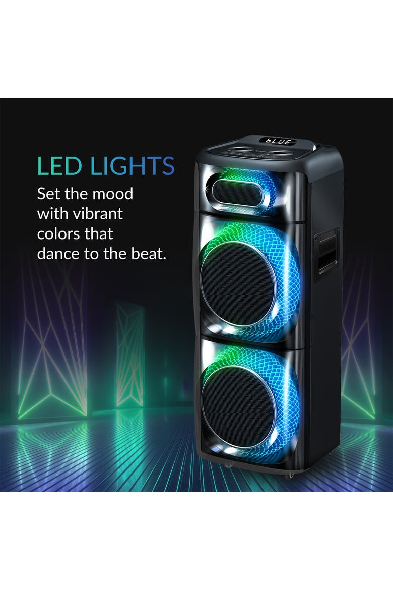 Torus Flex Dual 10 Inch Party Speaker, Alternate, color, Black