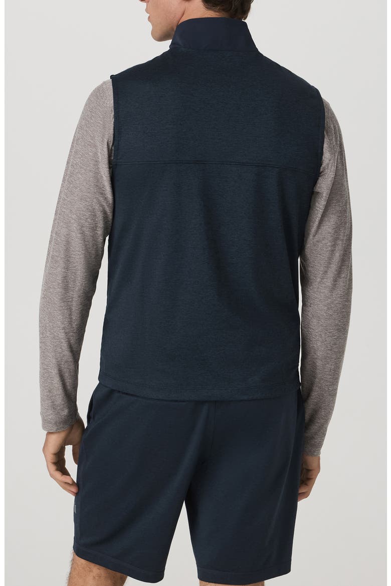Sunday Insulated Hybrid Vest, Alternate, color, INK HEATHER