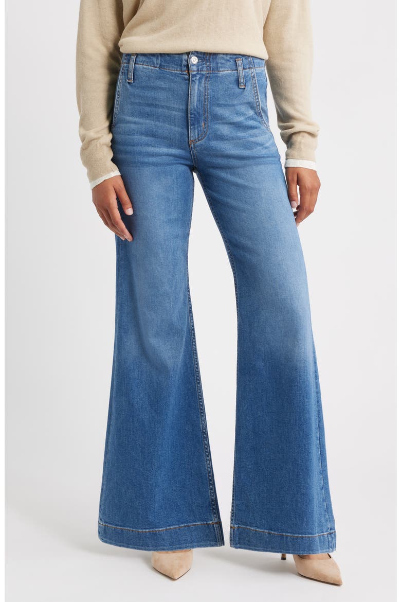 Rosalya 2.0 Flare Jeans, Main, color, BLUE