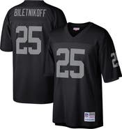 Mitchell & Ness Men's Mitchell & Ness Fred Biletnikoff Black Las Vegas Raiders Retired Player Legacy Replica Jersey