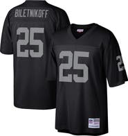 Mitchell & Ness Men's Mitchell & Ness Fred Biletnikoff Black Las Vegas Raiders Retired Player Legacy Replica Jersey