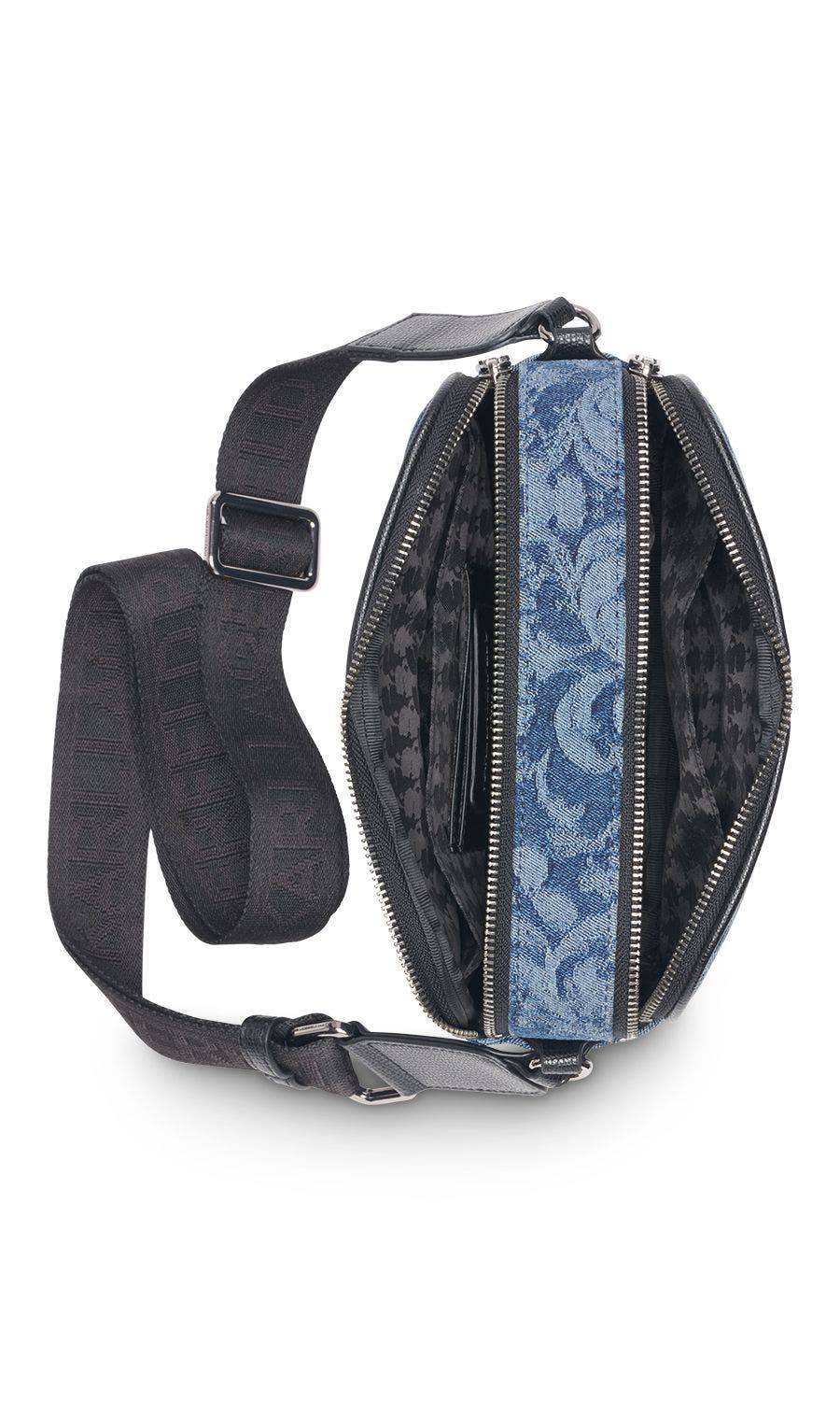 KARL LAGERFELD PARIS Maybelle Crossbody, Alternate, color, Denim