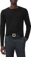 John Varvatos Clemente Lyocell & Wool Long Sleeve T-Shirt