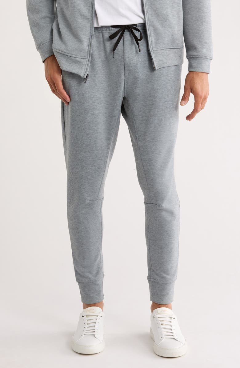 Kenneth Cole Active Stretch Joggers, Main, color, Blue Slate Heather