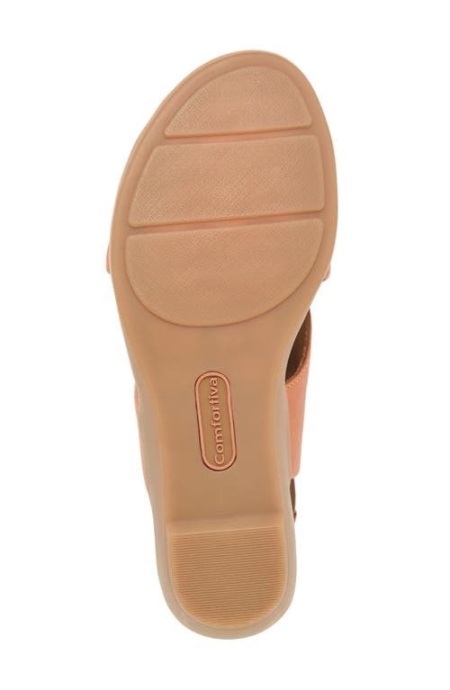 Comfortiva Emilee Slingback Sandal In Luggage