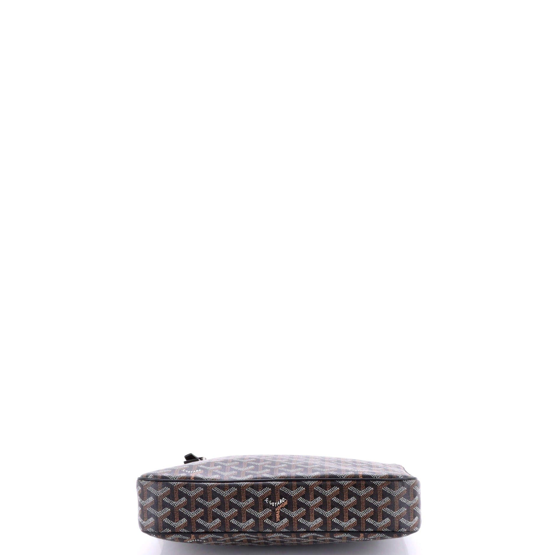 Pre-Owned Goyard Yona Bag Coated Canvas GM, Alternate, color, Black